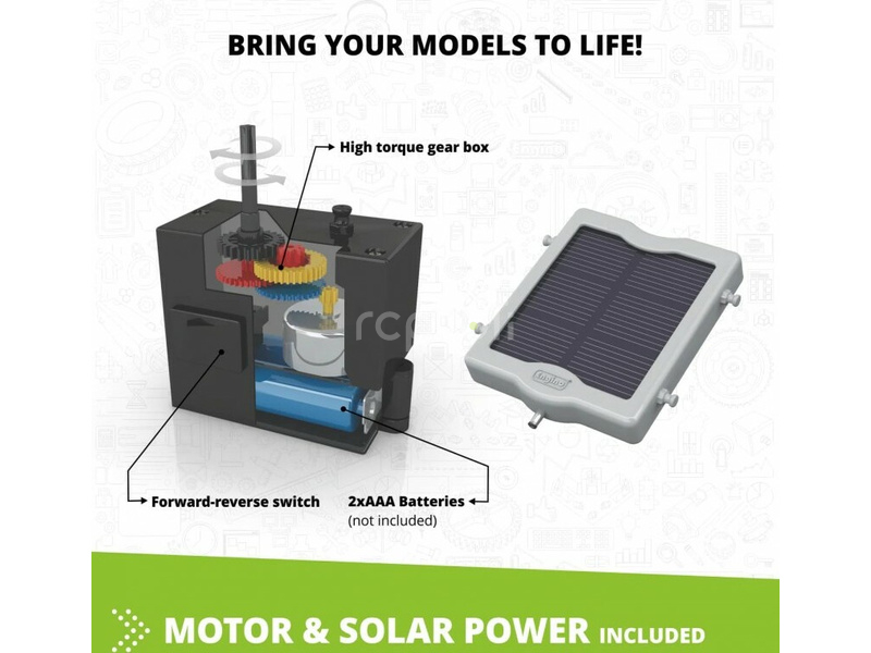 Engino Stem Solar power přeměna slunečního záření na elektřinu