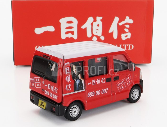 Era-models Suzuki Every Van One Investigation 2018 1:64 Červená Bílá