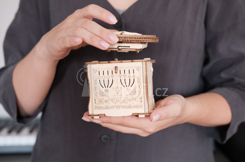 EscapeWelt 3D dřevěná skládačka Secret Lock Box