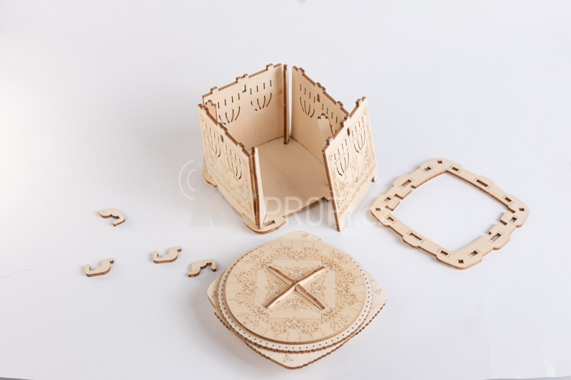 EscapeWelt 3D dřevěná skládačka Secret Lock Box