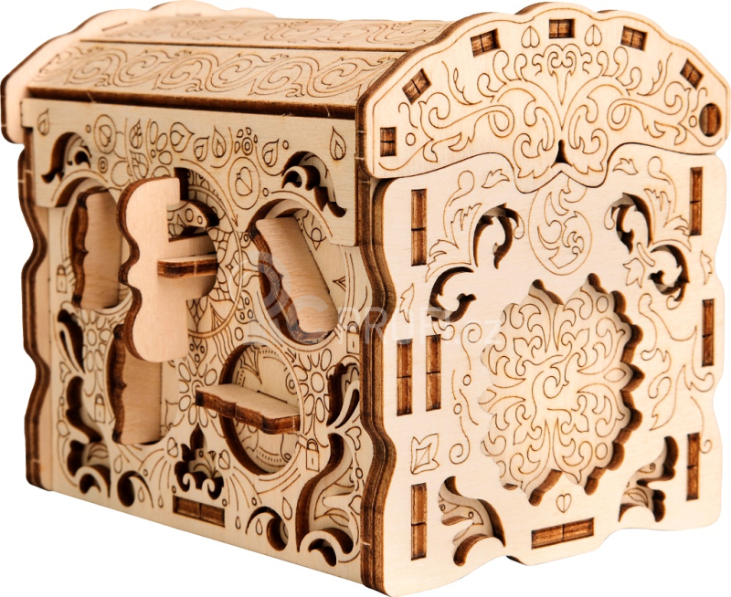EscapeWelt 3D dřevěná skládačka Secret Treasure Box