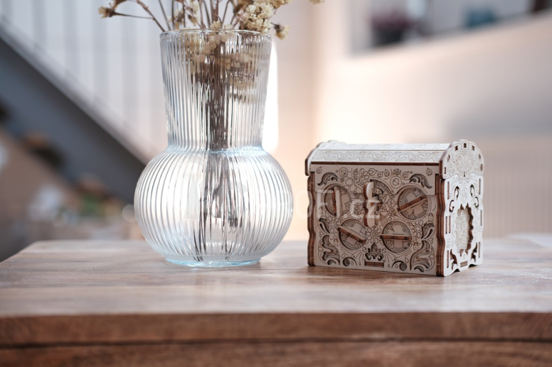 EscapeWelt 3D dřevěná skládačka Secret Treasure Box