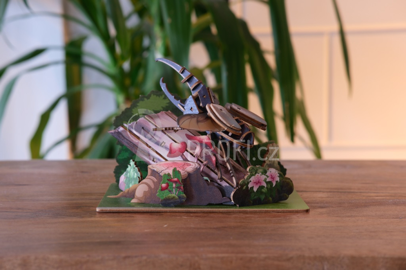 EscapeWelt 3D dřevěné puzzle Herkules antilský