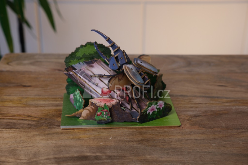 EscapeWelt 3D dřevěné puzzle Herkules antilský