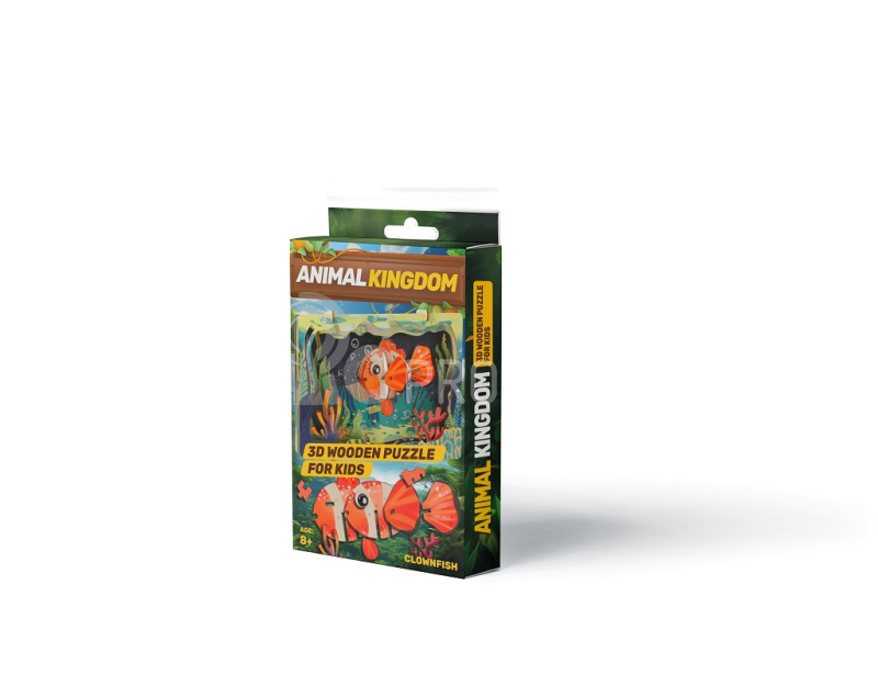 EscapeWelt 3D dřevěné puzzle Klaun očkatý