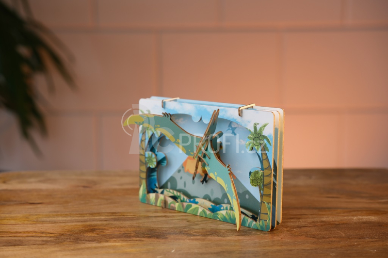 EscapeWelt 3D dřevěné puzzle Pterodactyl