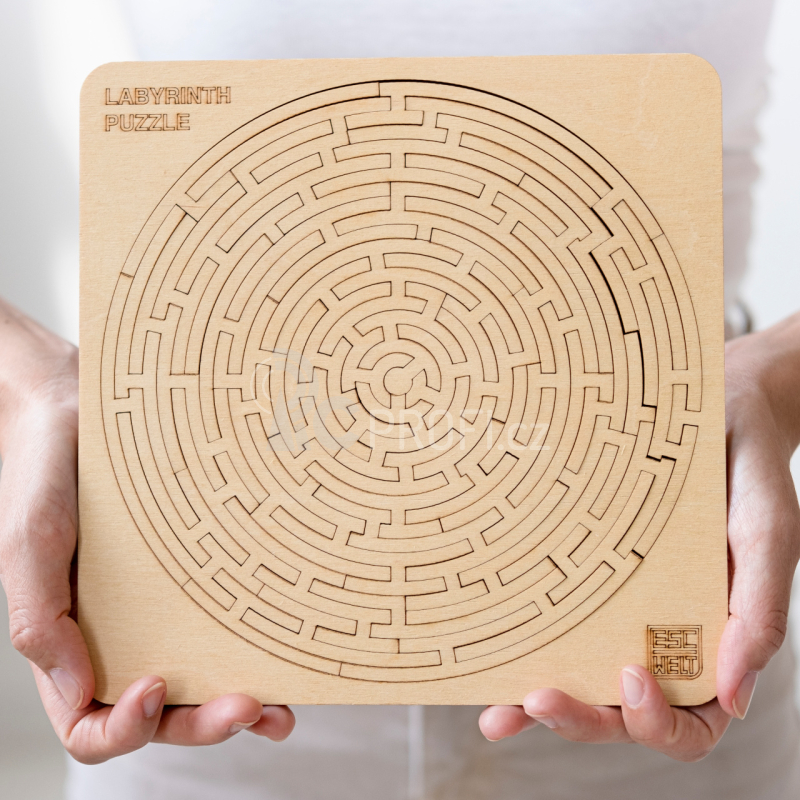 EscapeWelt Dřevěné puzzle Labyrint