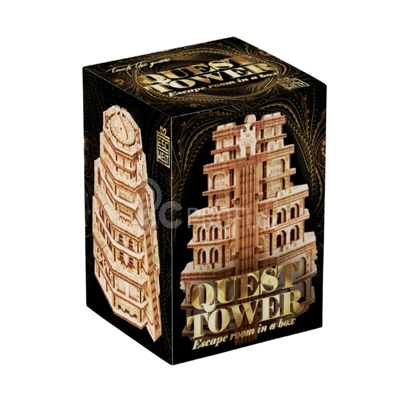 EscapeWelt Dřevěný hlavolam Quest Tower