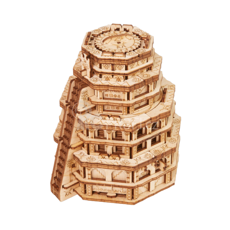 EscapeWelt Dřevěný hlavolam Quest Tower