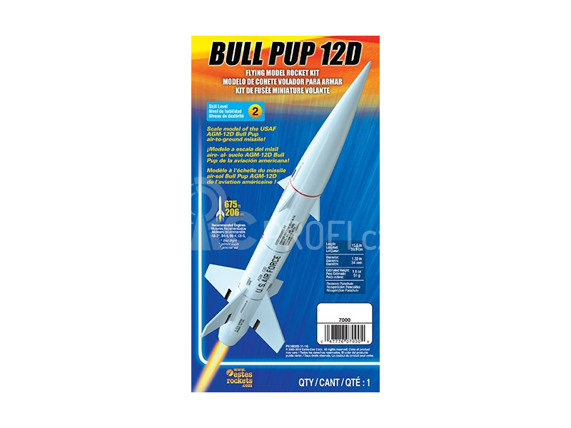 Estes Bull Pup AGM-12D Kit