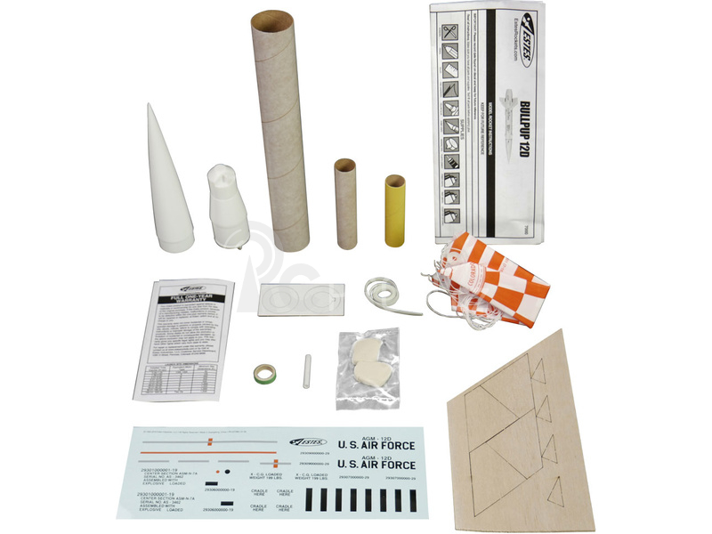 Estes Bull Pup AGM-12D Kit