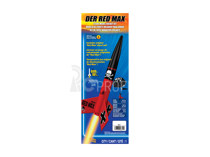 Estes Der Red Max Kit