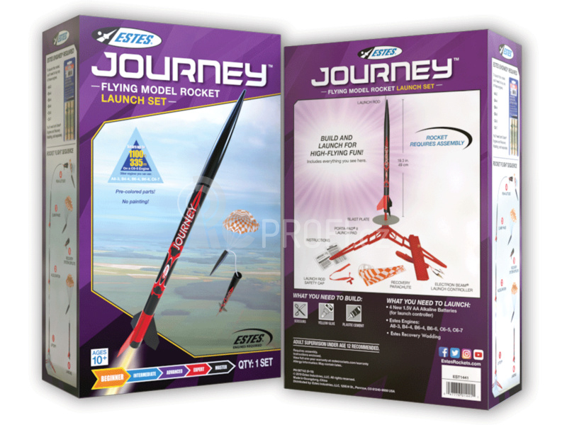 Estes Journey E2X, Launch Set