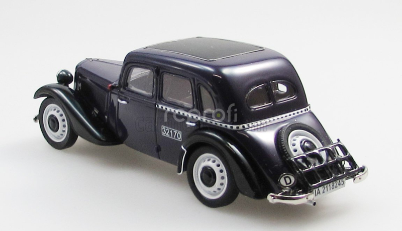 Esval model Adler Trumpf Junior Berlin Taxi 1941 1:43 Modrá Černá