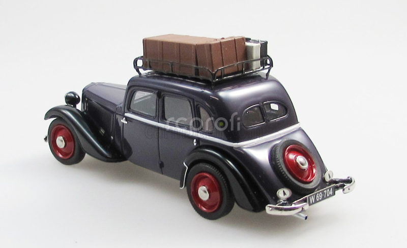 Esval model Adler Trumpf Junior Vienna Taxi 1939 1:43 Modrá Černá