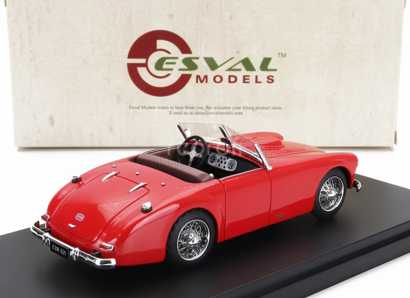 Esval model Allard K3 Roadster Open 1953 1:43 Red