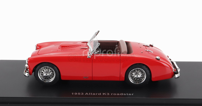 Esval model Allard K3 Roadster Open 1953 1:43 Red