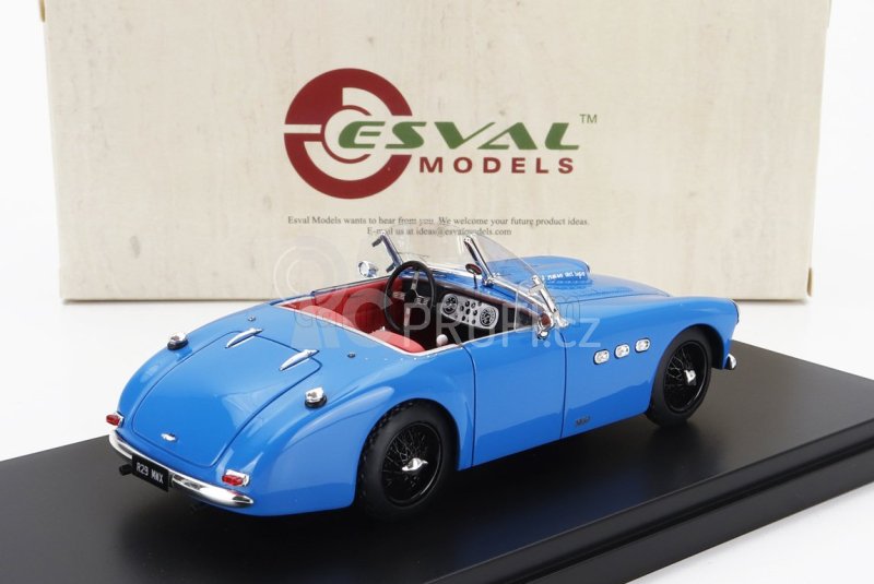 Esval model Allard K3 Roadster Open 1953 1:43 Světle Modrá