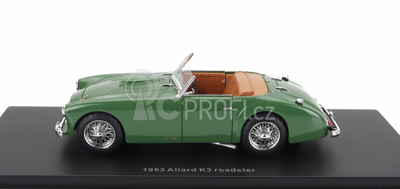 Esval model Allard K3 Roadster Open 1953 1:43 Zelená