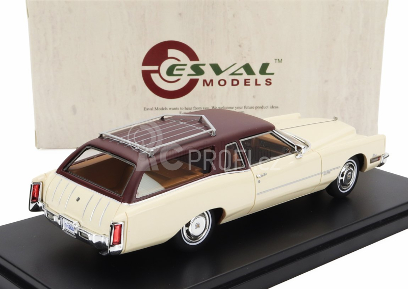 Esval model Cadillac Eldorado Sw Station Wagon 2-door 1972 1:43 Béžově Hnědá