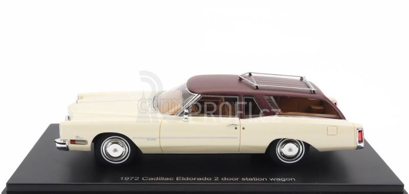 Esval model Cadillac Eldorado Sw Station Wagon 2-door 1972 1:43 Béžově Hnědá