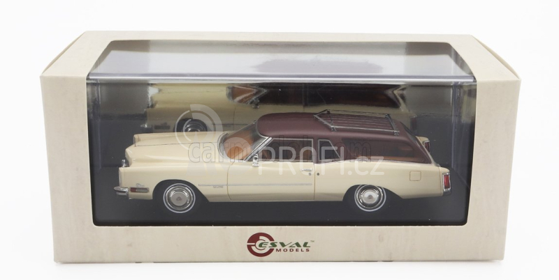 Esval model Cadillac Eldorado Sw Station Wagon 2-door 1972 1:43 Béžově Hnědá