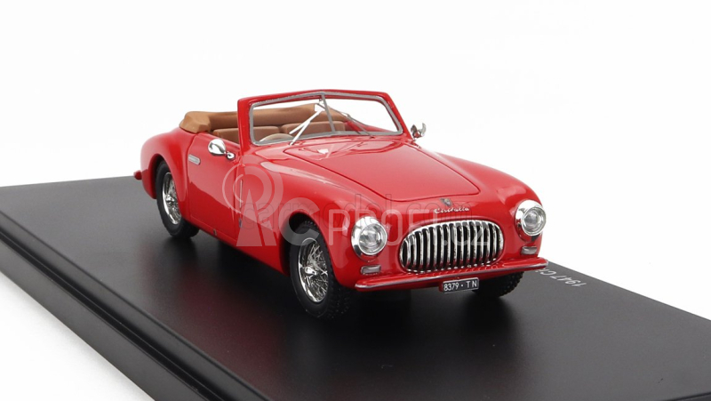 Esval model Cisitalia 202 Sc Stabilimenti Farina Cabriolet Open 1947 1:43 Red