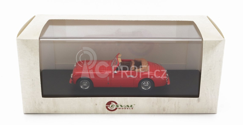 Esval model Cisitalia 202 Sc Stabilimenti Farina Cabriolet Open 1947 1:43 Red