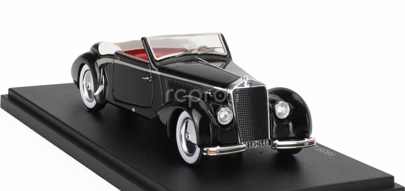 Esval model Delage D6-70 Cabriolet Letourneur & Marchand Open 1939 1:43 Black
