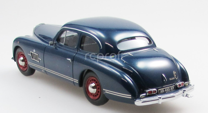 Esval model Delahaye 135m Coupe By Guillore 1949 1:43 Tmavě Modrá