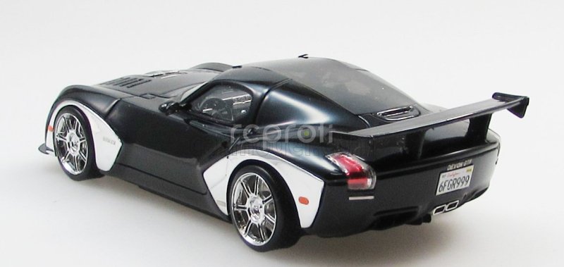 Esval model Devon Gtx - With Spoiler 2010 1:43 Černý Chrom