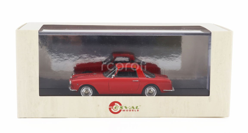 Esval model Fiat 1500 S Coupe By Fissore 1960 1:43 Red