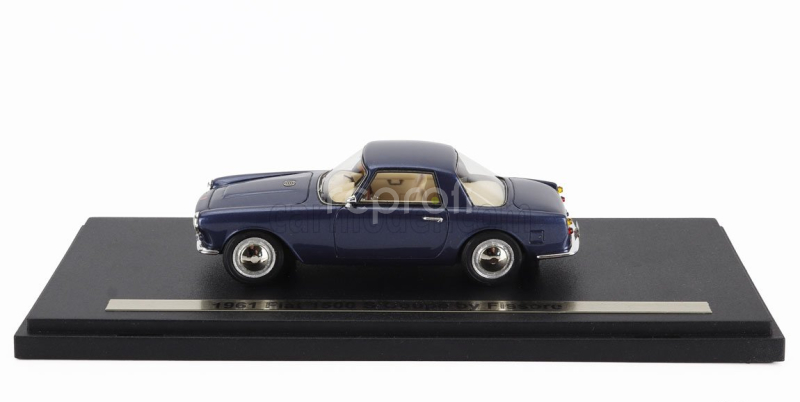 Esval model Fiat 1500 S Coupe By Fissore 1961 1:43 Blue