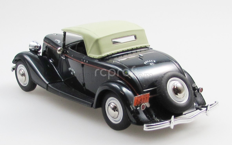 Esval model Ford usa Model 18 Roadster Police 1933 1:43 Černý Krém