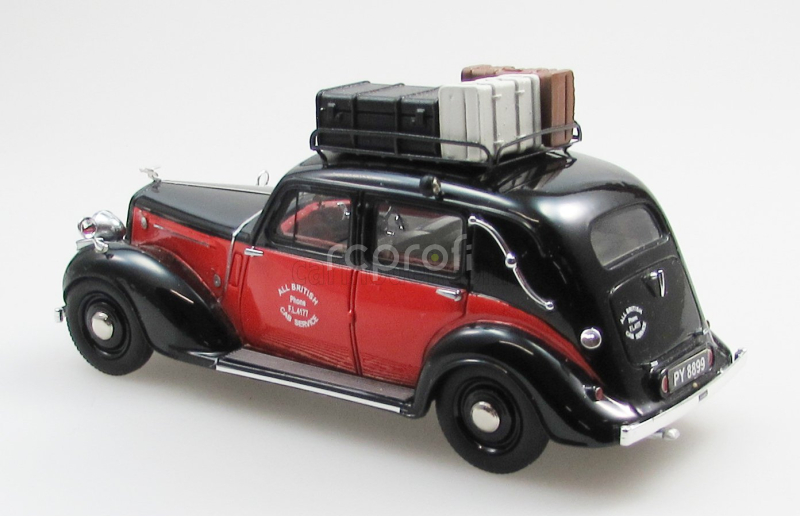 Esval model Humber Super Snipe Taxi - With Baggage 1938 1:43 Červená Černá