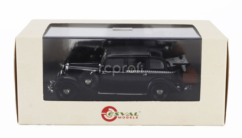 Esval model Mercedes benz 260d W138 Pullman Landaulet Berlin Taxi Open 1936 1:43 Black