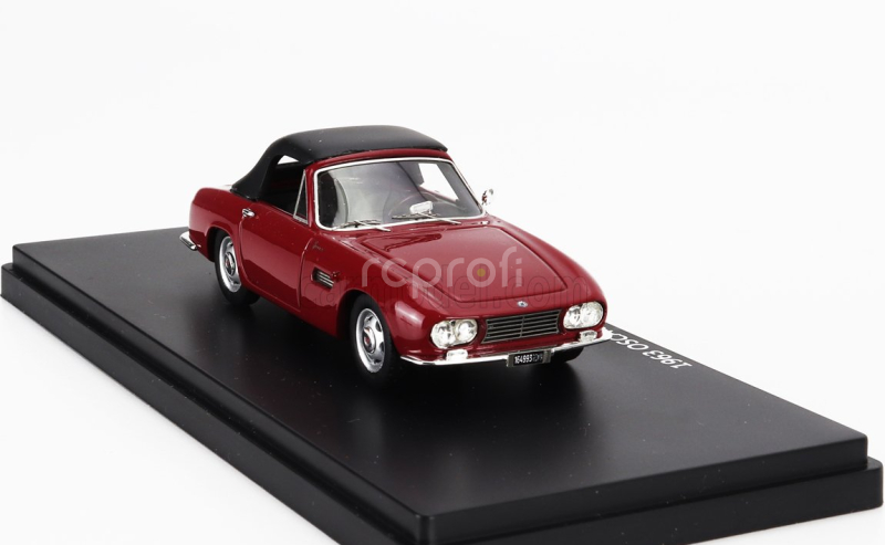 Esval model Osca 1600gt Fissore Cabriolet Closed 1963 1:43 Hnědá Černá