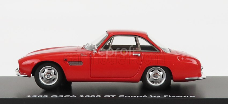 Esval model Osca 1600gt Fissore Coupe 1963 1:43 Red