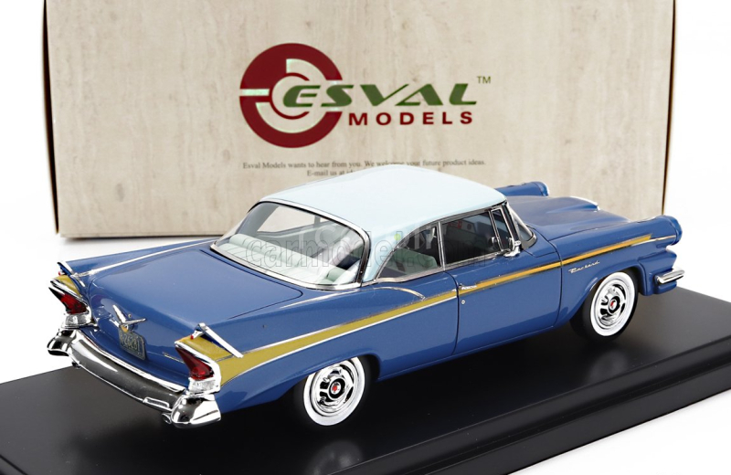 Esval model Packard 58l Hard-top Closed 1958 1:43 2 Tóny Modrozlaté