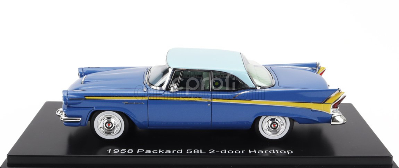 Esval model Packard 58l Hard-top Closed 1958 1:43 2 Tóny Modrozlaté