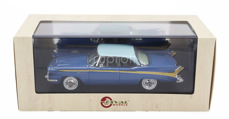 Esval model Packard 58l Hard-top Closed 1958 1:43 2 Tóny Modrozlaté