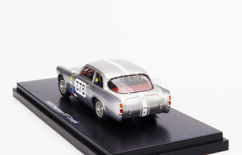 Esval model Peerless Gt Coupe N 378 Racing 1958 1:43 Silver