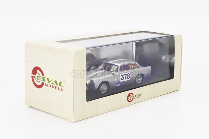Esval model Peerless Gt Coupe N 378 Racing 1958 1:43 Silver