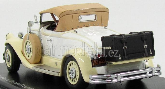 Esval model Pierce arrow Model B Roadster Closed 1930 1:43 Bílá Bílá