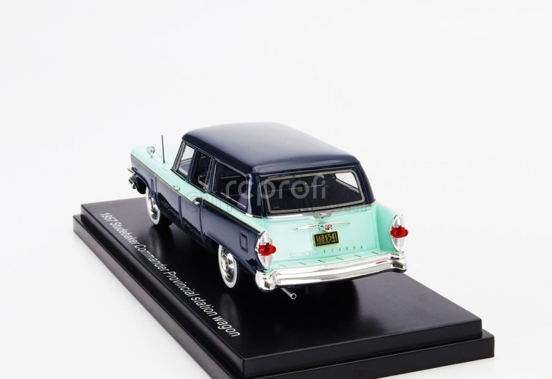 Esval model Studebaker Commander Provincial Sw Station Wagon 1957 1:43 2 Tóny Modré
