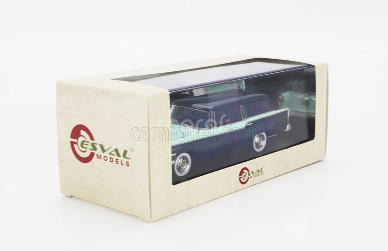 Esval model Studebaker Commander Provincial Sw Station Wagon 1957 1:43 2 Tóny Modré