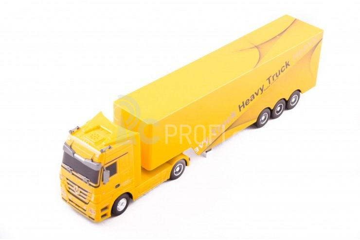 RC kamion Mercedes-Benz Actros, žlutá