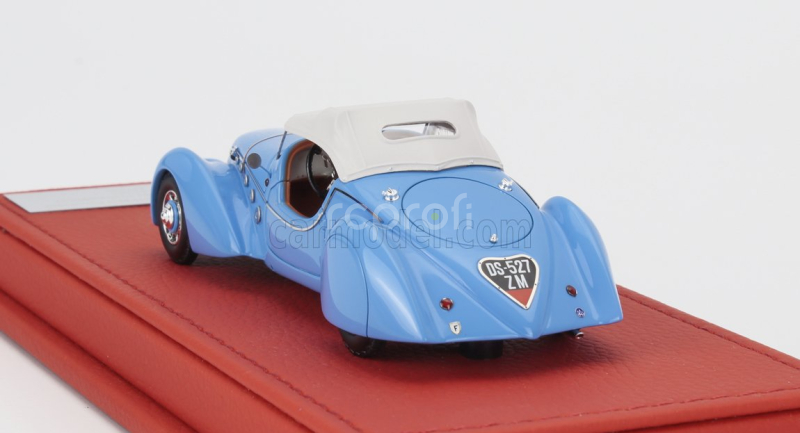 Evrat Peugeot 402 Darl Mat Spider Soft-top 1938 1:43 Světle Modrá Bílá
