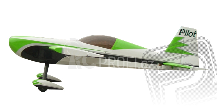 Extra 260 scale 30% (2 200 mm) 50ccm (zeleno/stříbrno/bílá)