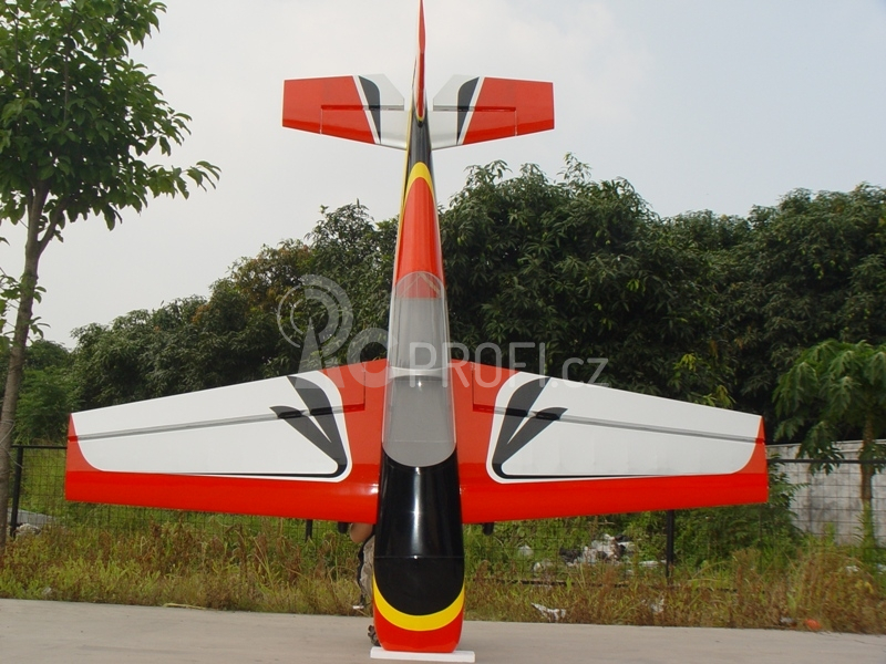 Extra 300 scale 35% (2 700 mm) 100ccm (červeno/černo/stříbrno/bílá)